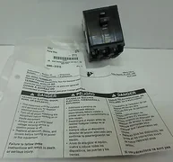 AMAT 0680-01215 CB Mag 3P 240VAC 0A Bolt-on QOB3305237 Square D Circuit Breaker