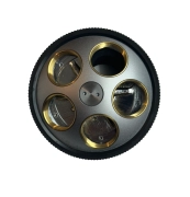 Nikon 5-Position Microscope Objective Turret, Quintuple Nosepiece, Japan