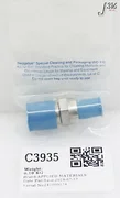 C3935 APPLIED MATERIALS VALVE CHECK INLINE 1/4VCR F/M SST CW SE (NEW) 3870-01644