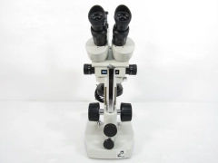 Meiji Techno EMZ-5TR Trinocular Stereo Microscope Nikon D5200 Pole Stand Used
