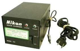 NIKON QUICK CHARGER~ Model # Q-8~ For ND-160 Surveying Distance Measurement Unit