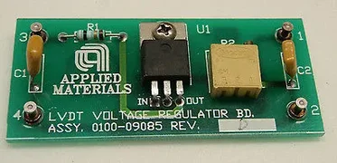 Applied Materials 0100-09085 LVDT Voltage Regulator Board Assembly AMAT 24V