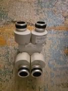 NIKON MICROSCOPE STEREOZOOM BINOCULAR Dual HEAD SMZ-10  Dual HEAD Only Teaching