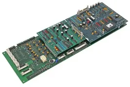 Lam Research 810-494010-001 A6 Gas Box I/O Interlock PCB w/ Expansion Boards