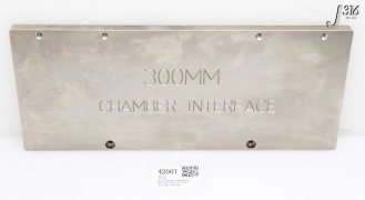 42007 APPLIED MATERIALS BASE PLATE, 300MM CHAMBER INTERFACE 0040-41891
