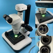 Nikon SMZ-745T Stereo Microscope + Stand + Eye Piece C-W 10x B/22 X2, Infinity 1