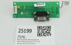 25199 LAM RESEARCH PCB, EDGE DETECTOR BREAKOUT 810-017071-001