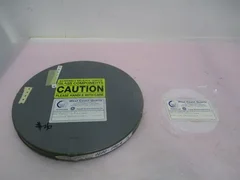 AMAT 0200-09214, Ring, Pedestal, Quartz, 4", Metal Etch Chamber. 416864