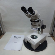 Nikon SMZ-10 Zoom Stereomicroscope Binocular Microscope Ring Light Tested.