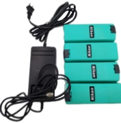 Nikon BC-65 3800mAh Batteries (4) + Q-75U Charger for Total Station