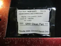 Applied Materials (AMAT) 0020-22271 New FINGER GUARD, LONG 6' PRECLEANÂ
