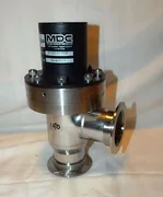 MDC VACUUM / AMAT 0190-66069 PNEUMATIC RIGHT ANGLE VACUUM VALVE - NW50