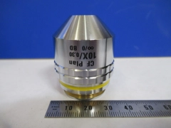 NIKON JAPAN BD 10X INFINITY CF OBJECTIVE MICROSCOPE PART AS PICTURED V2-A-20