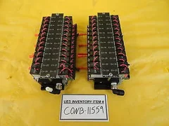 Applied Materials AMAT 4060-00324 24-Port Pneumatic Manifold Lot of 2 Used