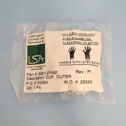 158-0603 AMAT APPLIED 0021-07482 CUP OUTER, RIGID SUPPORT, REV 5.0 VECTRA [NEW]