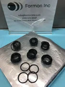 LOT OF 64 AMAT 3700-01174 ORING ID 1.174 CSD .103 75DURO BLK, 144382