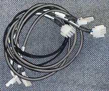Lot of 3 AMAT 0140-20656 HARNESS ASSY DC PWR 2ND SET DISK DR Applied Materials