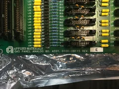 0100-09115 APPLIED MATERIALS GAS PANEL ANALOG PCB REV-E