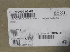 Applied Materials (AMAT) 0090-02952 Motor encoder assy robot