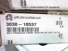 AMAT 3030-10537 MFC PRIMAERA PN980 100SCCM AR DNET NC 5R