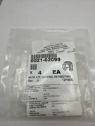4 each, AMAT 0021-02099 0021-02099A NUTPLATE HOUSING REV. A, HE FEEDTHRU