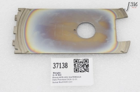 37138 APPLIED MATERIALS BLADE, PADDLE 8" BUFFER FROG LEG ROBOT PARTS 0021-04348