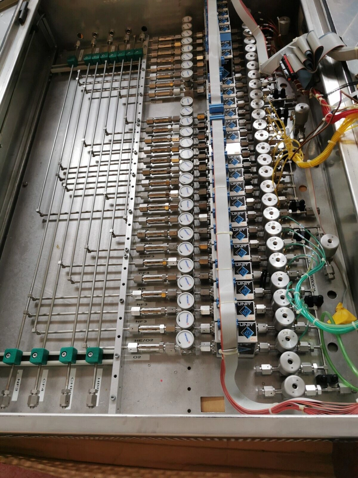  Applied Materials P5000 FULL GAS PANEL  Expanded Gas Panel AMAT 0100-09106 