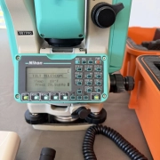 Nikon DTM-322 Total Station 3" Arc-Second Tested Fully Operational Complete Kit