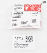 39734 APPLIED MATERIALS LOCK-OUT PINS, LOADPORT, 6.XFI (LOT OF 6) NEW 0190-63702