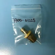 344-0303// AMAT APPLIED 3300-01225 FTG HOSE CONN 3/8H 3/8MP BRS B 2ND SOURCE NEW
