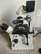 Nikon Inverted Microscope w/ Phase Contrast‑2 ELWD Condenser – Tested Working