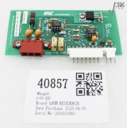 40857 LAM RESEARCH CONVECTRON TUBE INTERFACE BOARD 810-017007-001