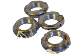 Lot of 4 each Applied Materials AMAT 3500-00142 Lock Nuts