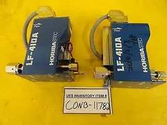 Horiba STEC LF-410A-EVD Liquid Mass Flow Meter AMAT 3030-09969 Lot of 2 As-Is