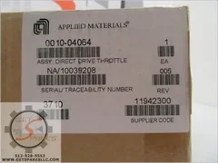 0010-04064 / ASSY, DIRECT DRIVE THROTTLE VALVE / APPLIED MATERIALS