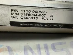AE Advanced Energy 3155094-007 RF Fixed Match Amat, 1110-00059