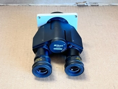 Nikon Diaphot Binocular Microscope Head with CFW10X Eyepieces