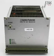 14838 APPLIED MATERIALS 8300M ION TC/AC CONTROL MODULE 0010-00017