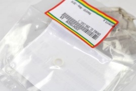 APPLIED AMAT 3700-01533 O-RING ID: .299 CDS: .103 CZ SC513 80 DURO White