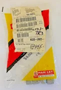 Lot of 4 Applied Materials 1/4VCR FEM HEX B Tubing Cap Fittings 3300-02269 SST