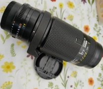 Nikon 75-300mm f4.5-5.6 F mount autofocus with 300 steps and macro function