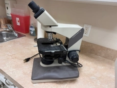 Nikon Labophot-2 Binocular Microscope With 3 Objectives Japan