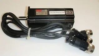 AMAT 0090-00442 Elect Assy 200W Servo Motor W/Brake P50B05020DCS00M Sanyo-Denki 