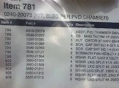 Assy PVD Chamber Driver, Applied Materials P/N 0010-20079