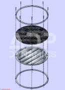 0240-25933 KIT, BUFFER CRYOPUMP LIGHT SCREEN - AMAT, NEW APPLIED MATERIALS
