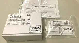 Applied Materials 0200-35291 Ceramic Plug Inner Gas Feed DPS A1 MEC