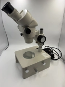 Nikon SMZ-2B Stereo Zoom Microscope 10x/23 Eyepieces Illuminated Base Tested
