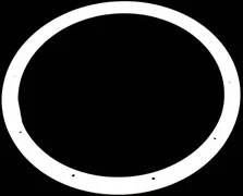 Lam Research 716-069709-053 Rev. B Ceramic Ring Semiconductor Part