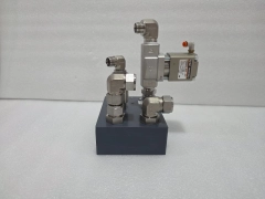 Lam Research MANIFOLD,WATER,SHUTOFF,UPPER CHAMBER 713-000863-103 (As-Is)