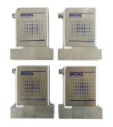 Brooks GF125C-105872 Mass Flow Controller MFC AMAT 0190-49896 Lot of 4 Surplus